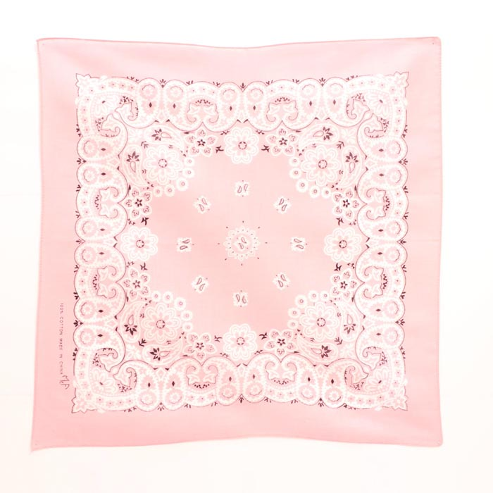 M&F Traditional Bandanas - Light Pink