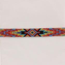 M&F Hatband Stretch Beaded Hatband - Multi Color