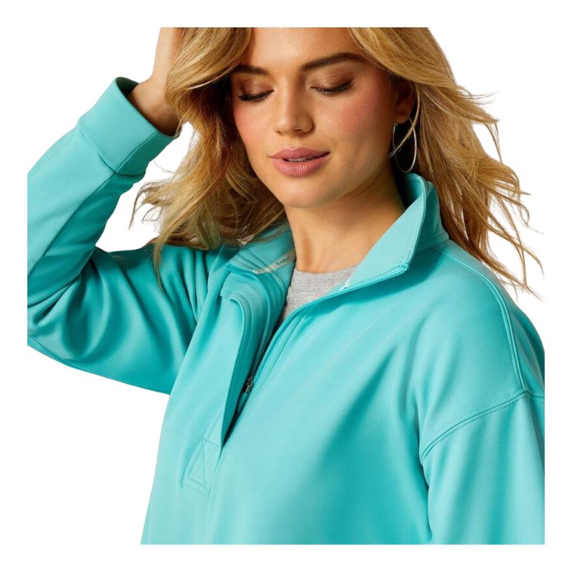Ariat Women's Breeze 1/2 Zip Long Sleeve Sweatshirt - Assorted Colours