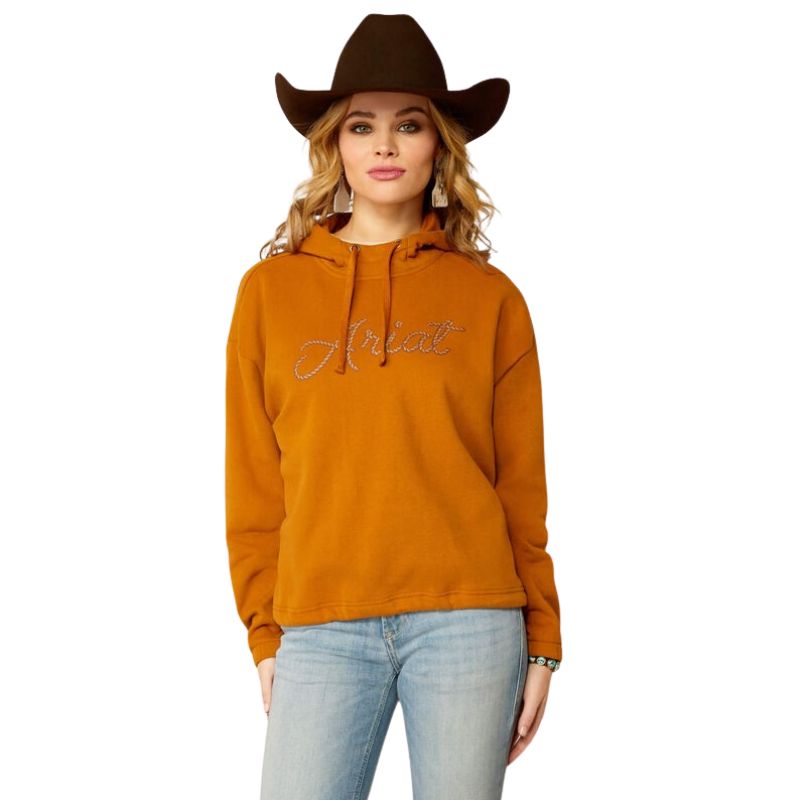 Ariat Women's Essential Hoodie- Roasted Pecan