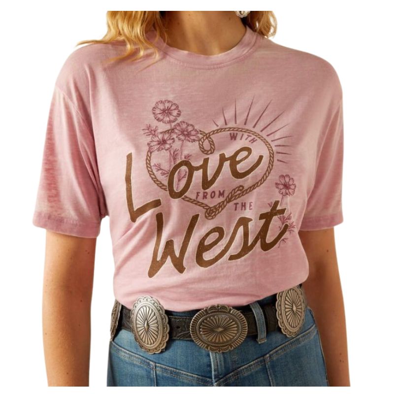 Ariat Women's Short Sleeve West Tee Shirt - Zephyr