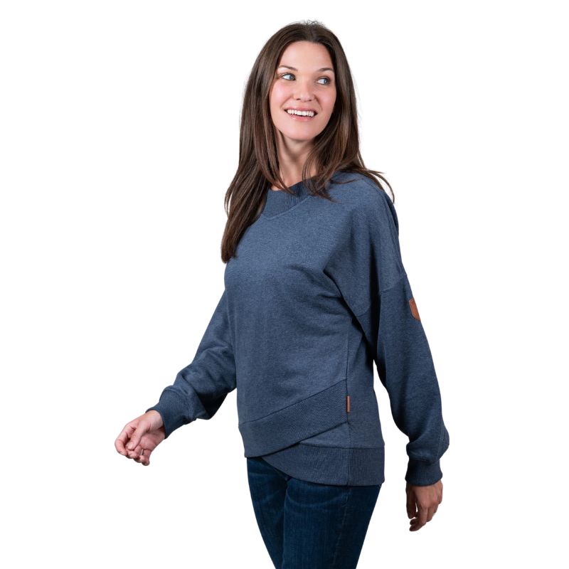 Wanakome WINNIE Tulip Sweatshirt-Oxford Blue