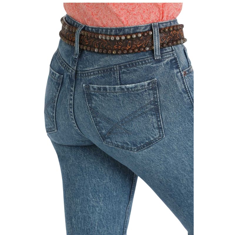 Cinch Women's Slim Fit Lynden Jeans- Light Stone