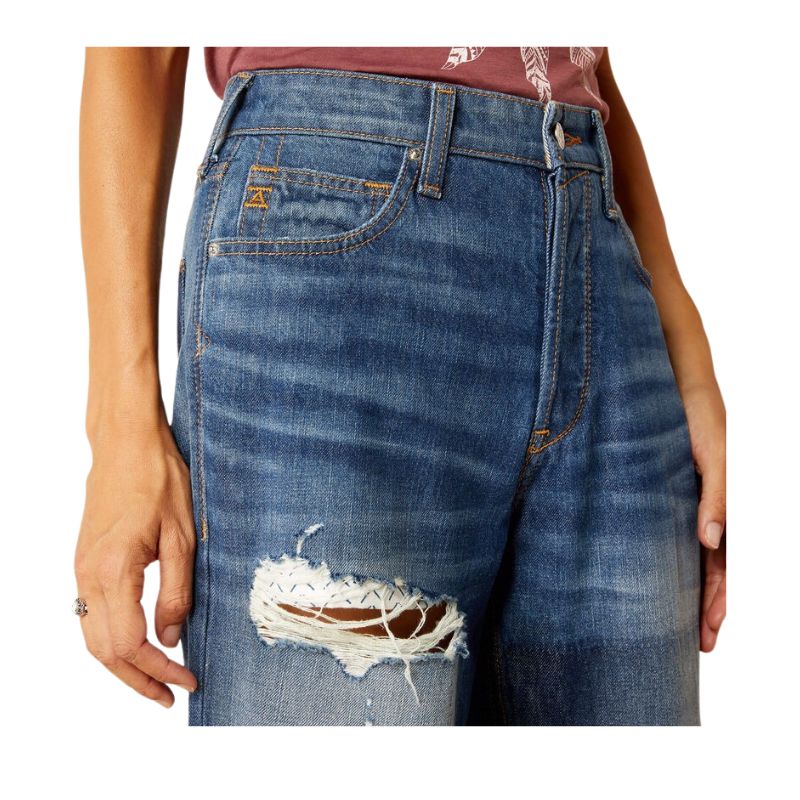 Ariat Women's JR Jazmine Straight Jean - Haiti