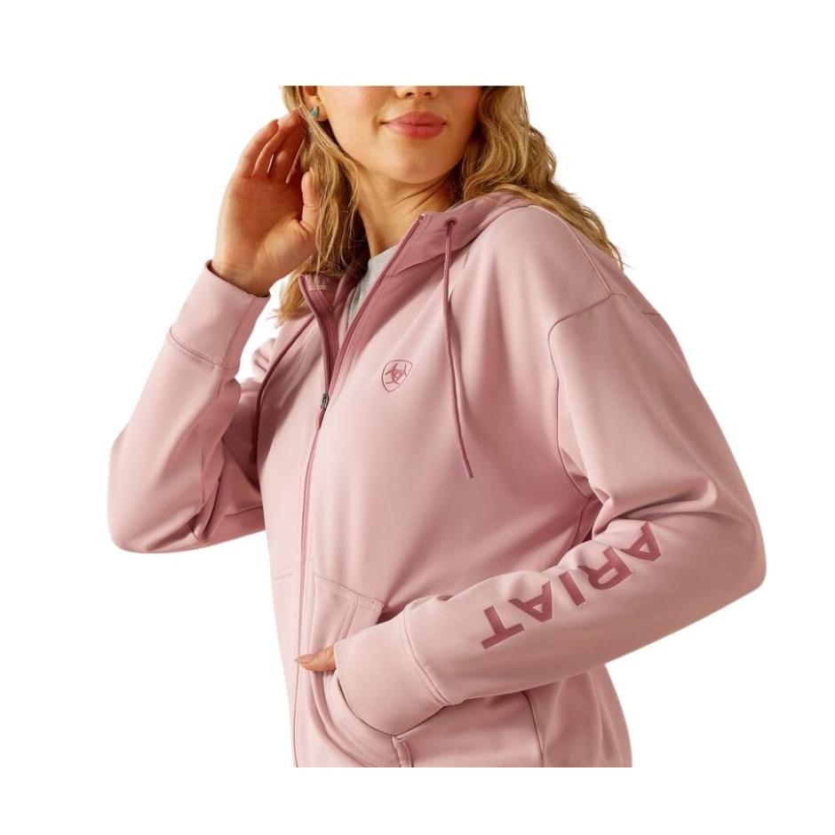 Ariat Women's Long Sleeve Breeze Full Zip Hoodie - Assorted Colours