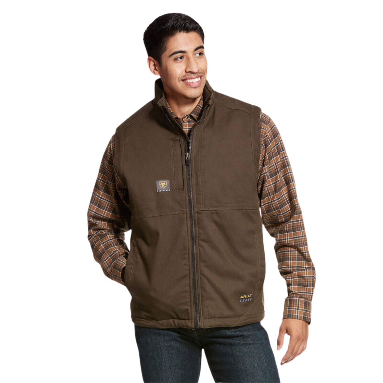Ariat Men's Rebar Duracanvas Vest - Wren
