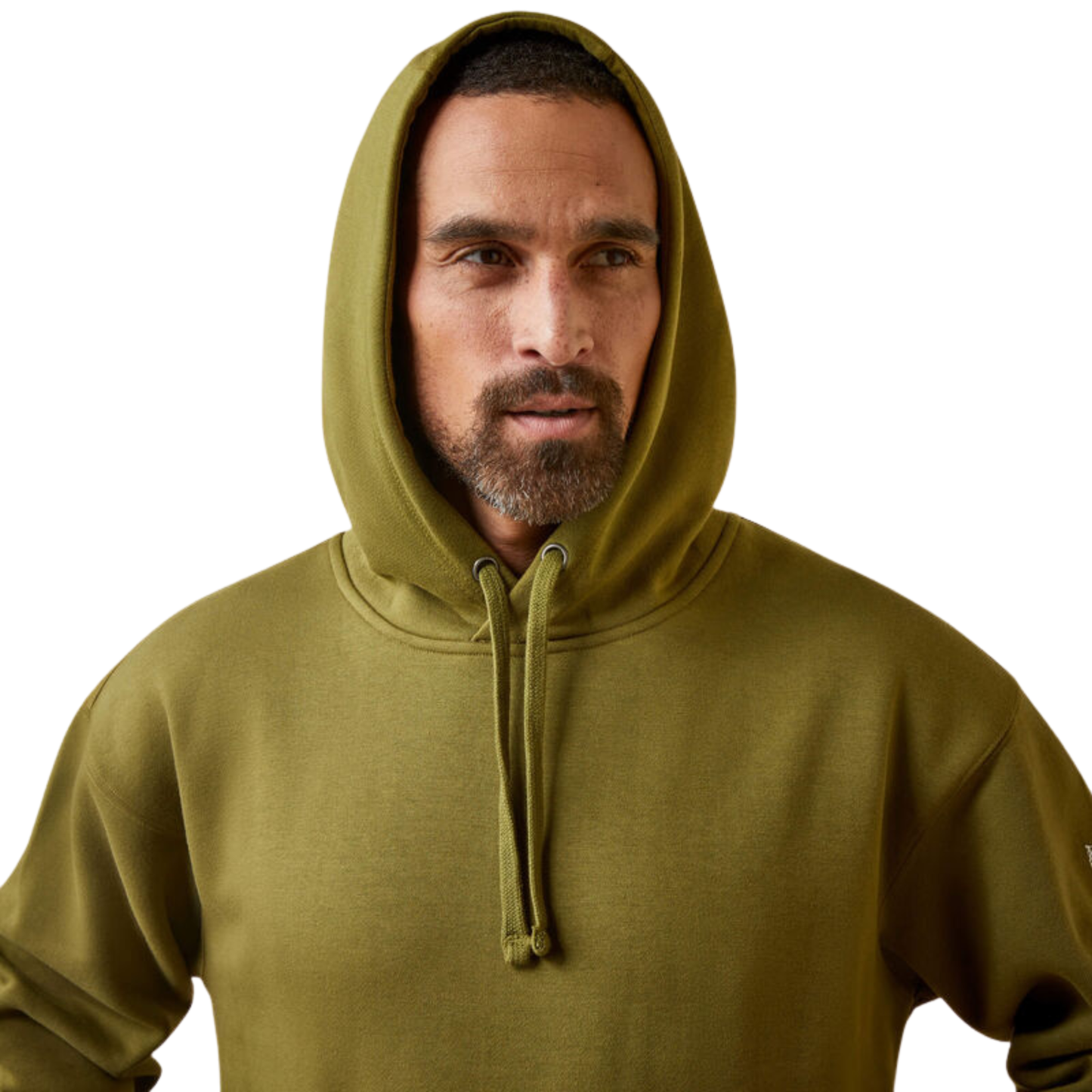 Ariat Men's Rebar Roughneck Pullover Hoodie - Avocado