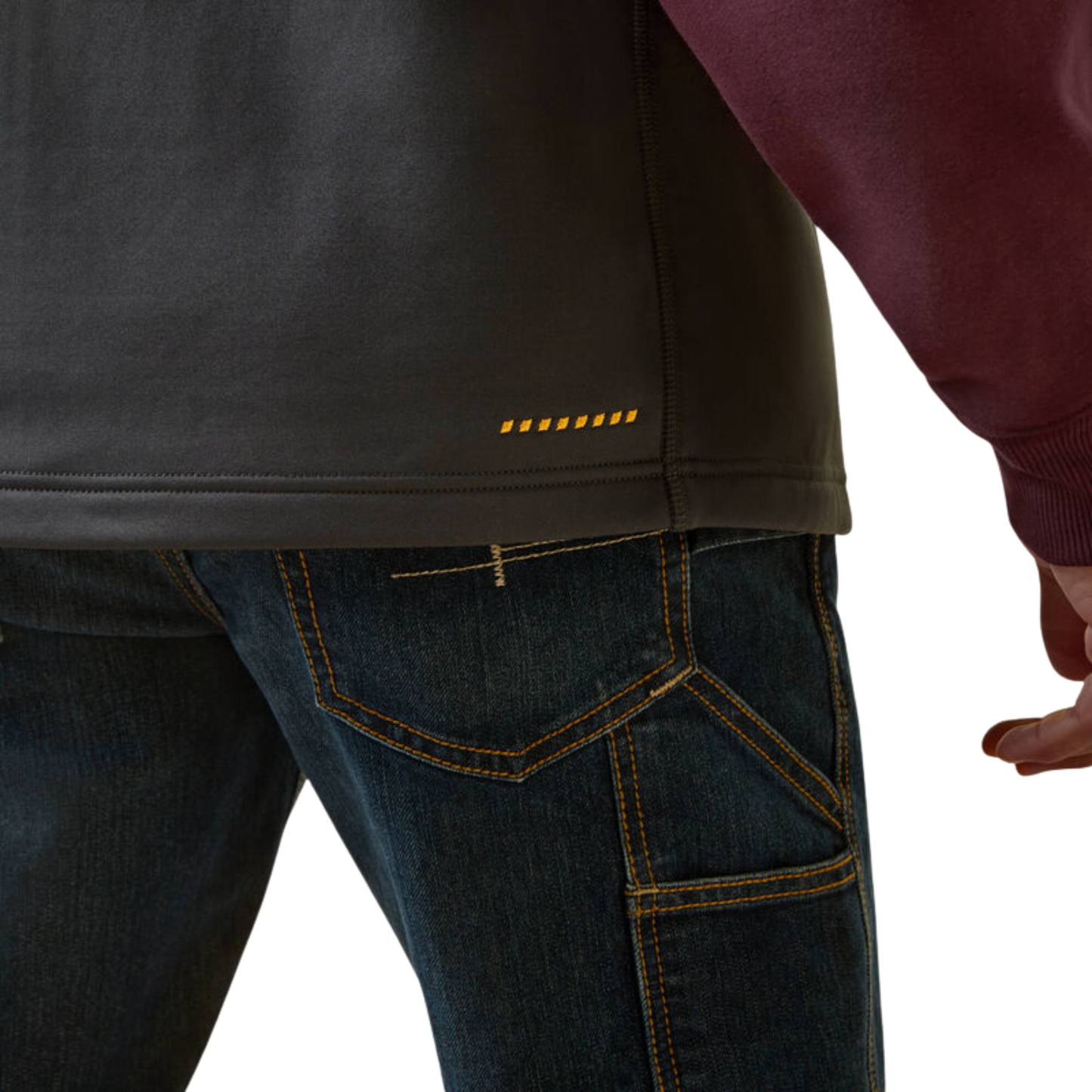 Ariat Men's Rebar Cloud 9 Insulated Vest - Rebar Grey