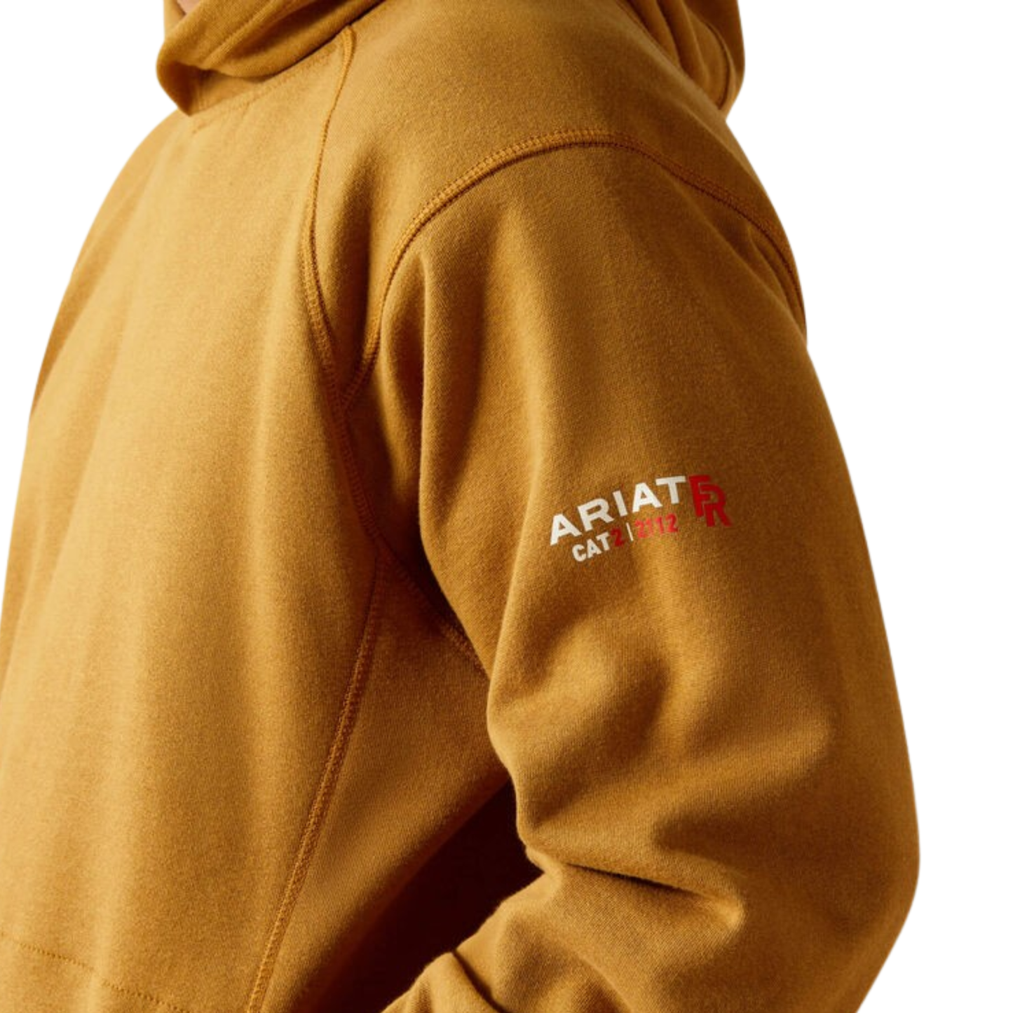 Ariat Men's Pullover Hoodie- Golden Brown