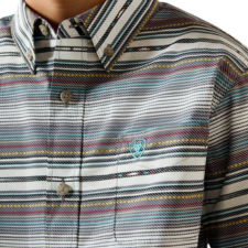 Ariat Boy's Pauline Short Sleeve Shirt- Excalibur Serape Stripe