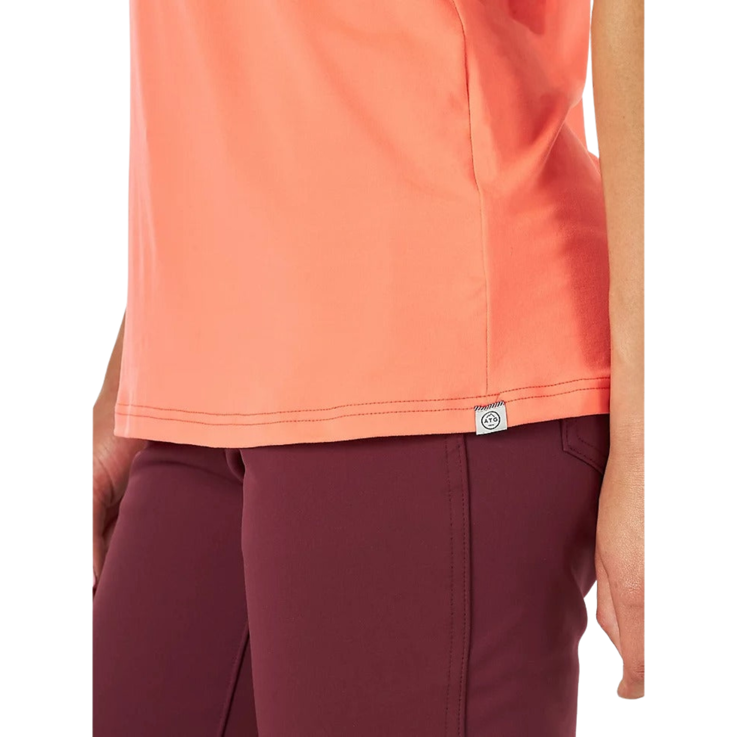 Wrangler Women's ATG Outdoor SS Knit Pocket Tee