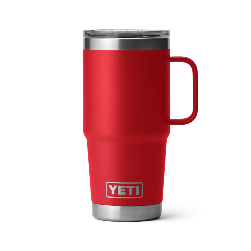 Yeti Rambler 591ml Travel Mug w/Stronghold Lid - Rescue Red