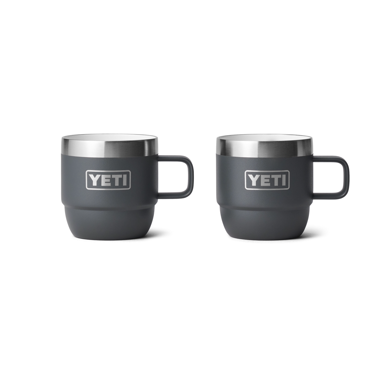 Yeti Rambler 177ml Stackable Mugs - Charcoal