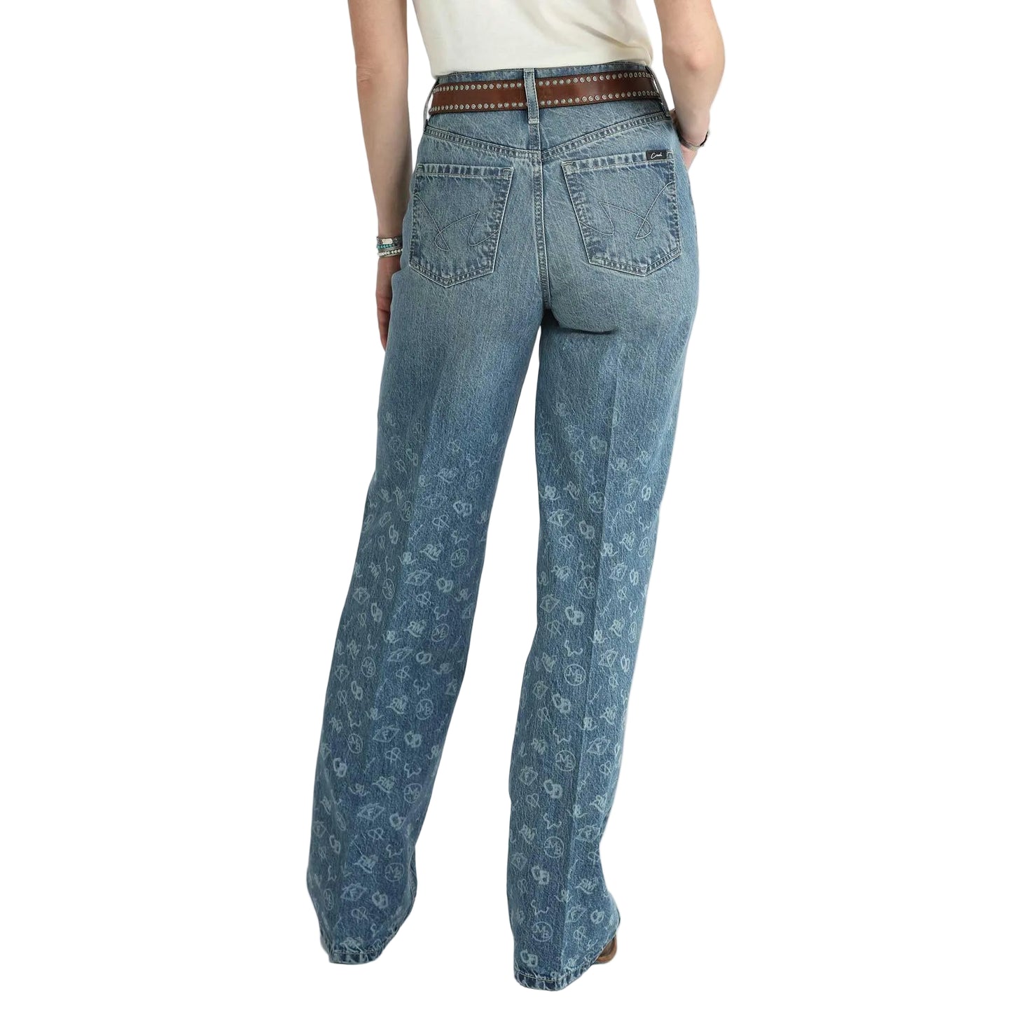 Cinch Women's Casey Medium Stone Jeans - Indigo - Irvine Tack & Western Wear