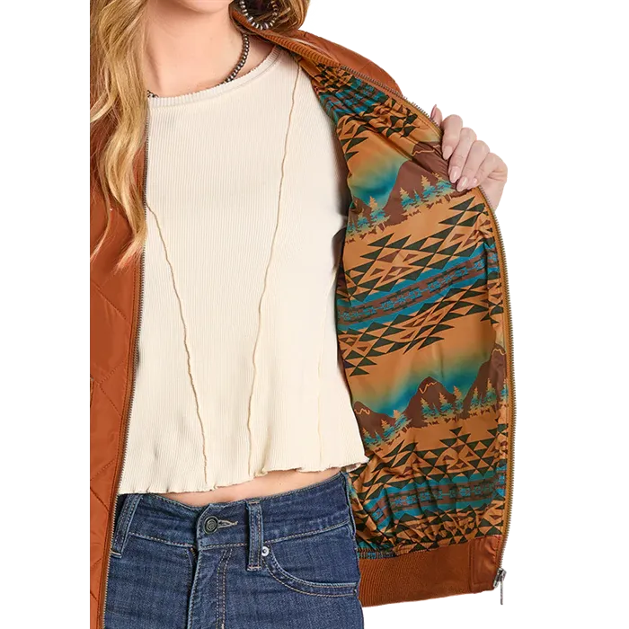 Panhandle Slim Women's Quilted Bomber Jacket - Multiple Colours