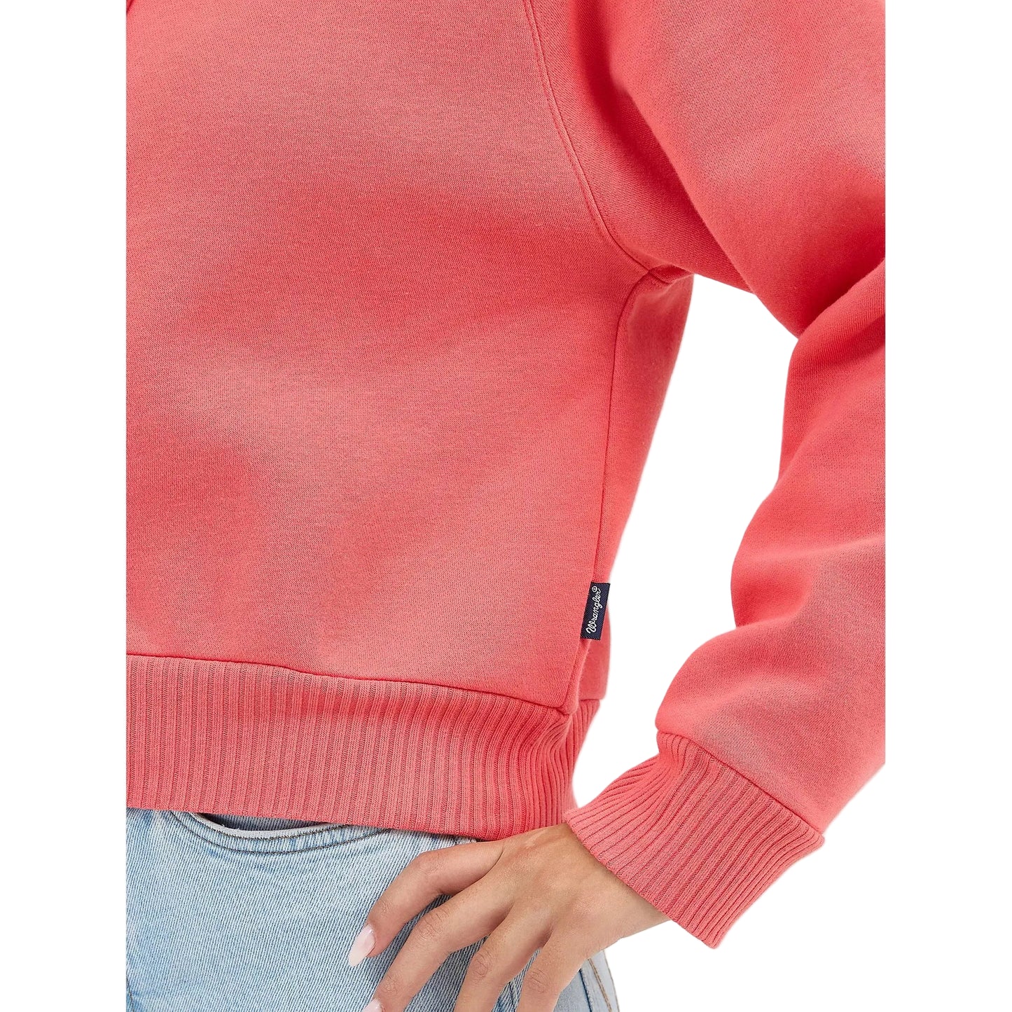 Wrangler Women's Retro Half Snap Collared Pullover - Pink
