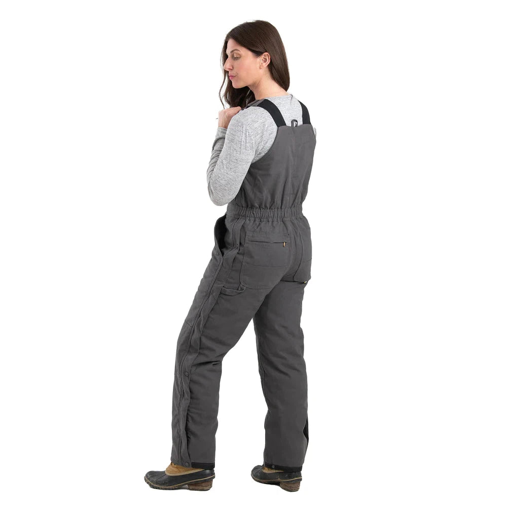 Berne Women's Softstone Duck Insulated Bib Overalls - Assorted Colours