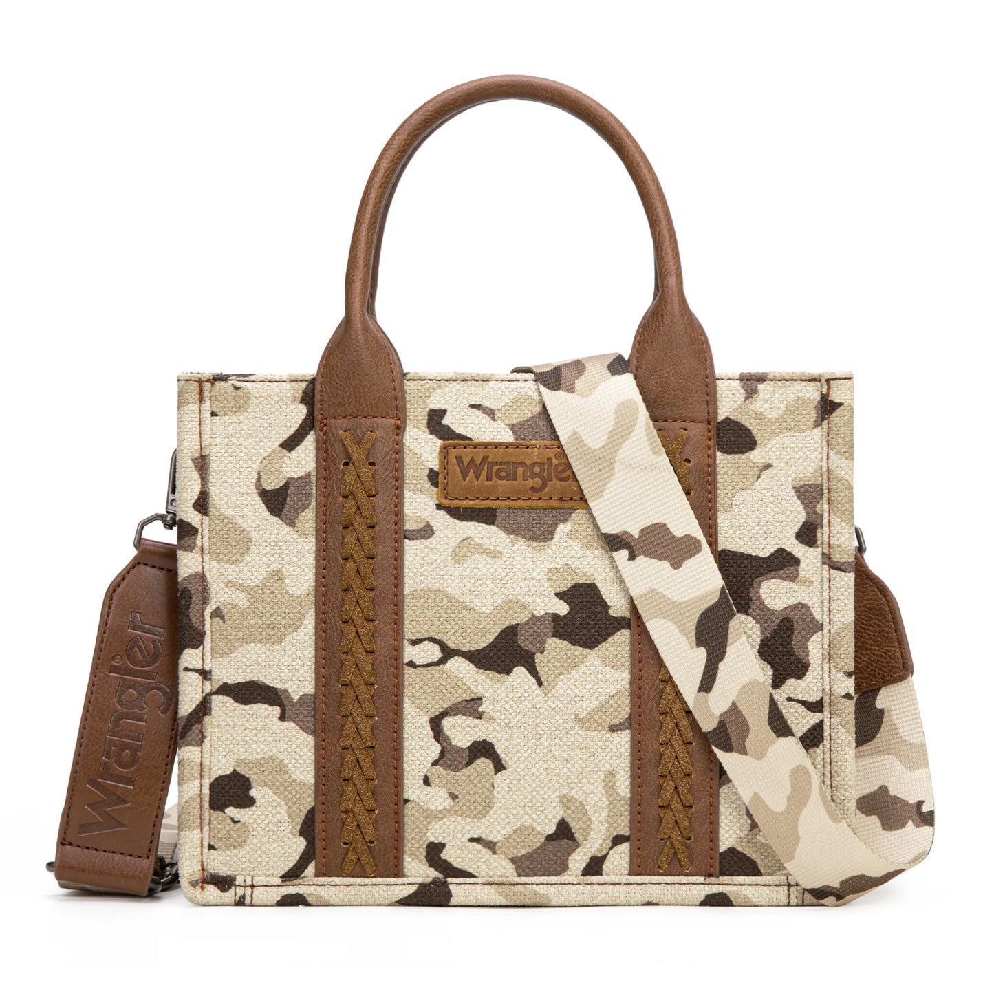 Wrangler Camo Print Conceal Carry Tote/Crossbody- Multiple Colours