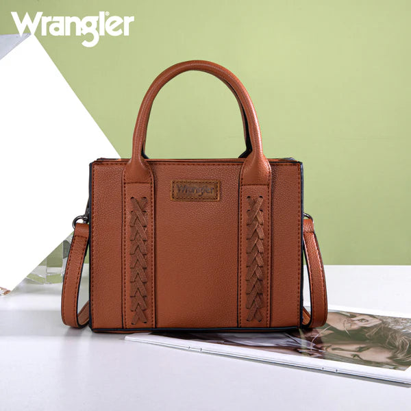 Wrangler Whipstitch Tote/Crossbody- Multiple Colors