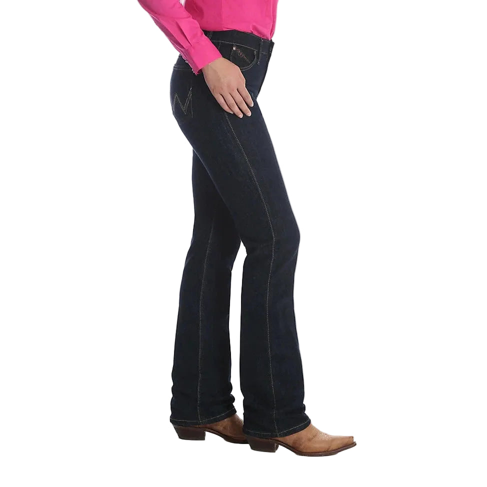 Wrangler Women's Q-Baby Ultimate Riding Jeans - Dark Dynasty