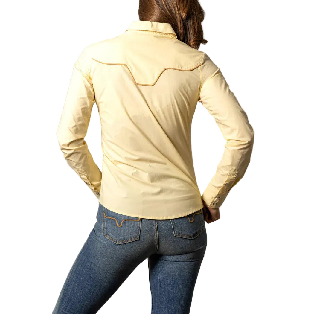 Kimes Ranch Women's Logo Horn Long Sleeve Blouse - Multiple Colours