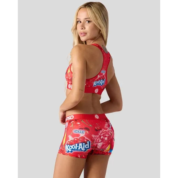PSD Underwear Women's Kool Aid Sports Bra - Cherry
