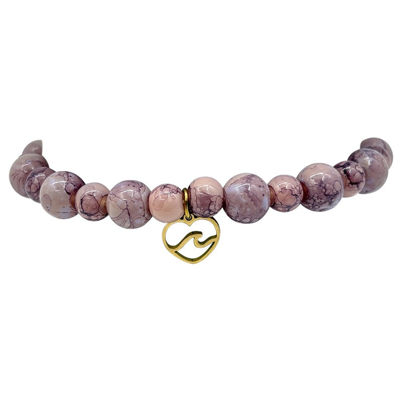 KC Bracelet Heart Mnt Pink