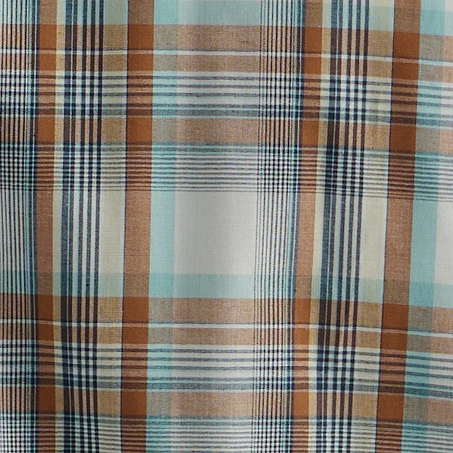 Wrangler Men's Wrinkle Free Long Sleeve Shirt - Brown