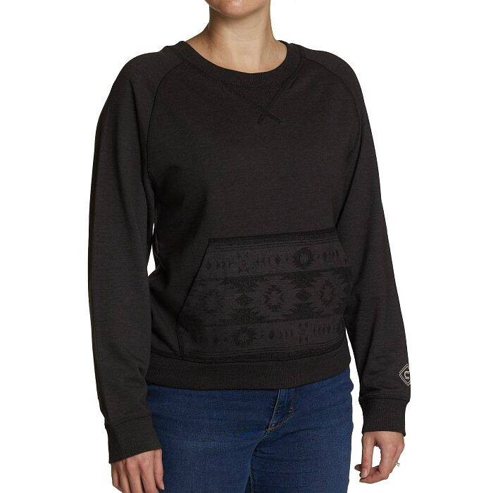 Justin Women's Conceal Carry Sweatshirt - Black