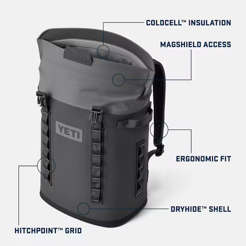 Yeti Hopper M20 Backpack Soft Cooler - Pace Purple/Blue