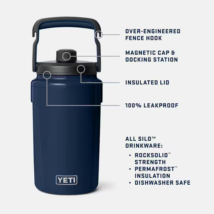 Yeti Silo™ 1.89L Jug w Magslider™ Straw Cap - Venom - Irvine Tack & Western Wear