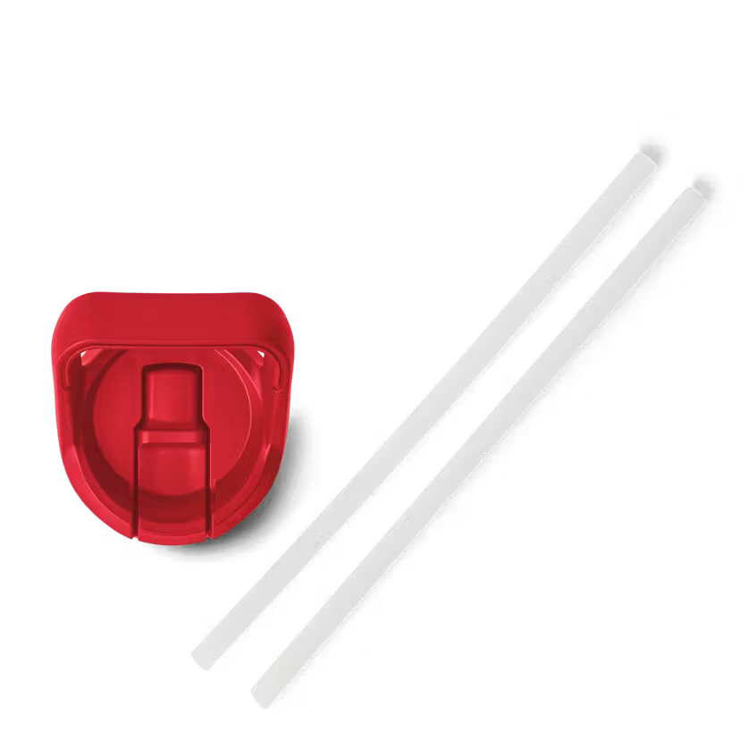 Yeti Rambler® Bottle Straw Cap - Rescue Red