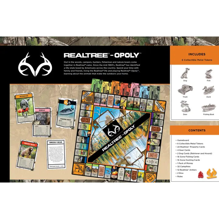 Realtree Opoly Board Game for Nature Lovers