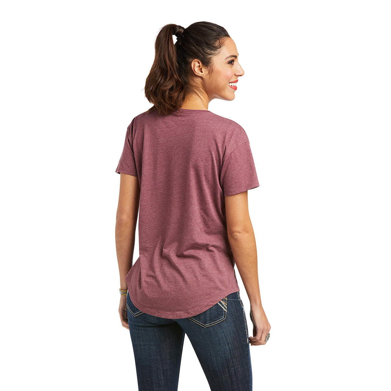 Ariat Women's Underline Script SS T-Shirt