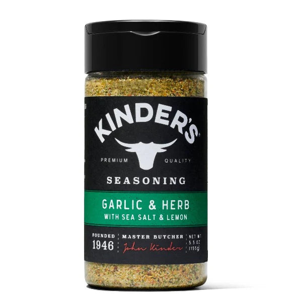 Kinder's Garlic & Herb W/Lemon & Sea Salt 5.5oz