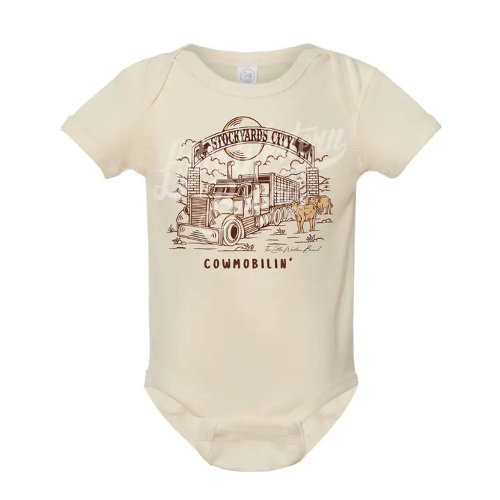 Little Western Brand Cowmobilin- Cream