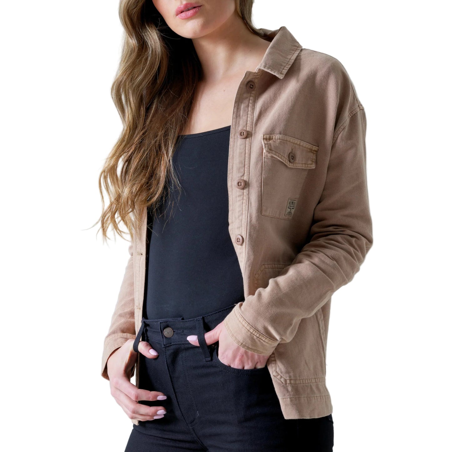 Kimes Women's Cloverleaf Shirt Jacket - Assorted Colours