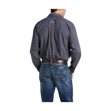 Ariat Men's Boyd Classic Snap LS Shirt - Maritime Blue
