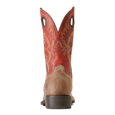 Ariat Men's Sport Rodeo Western Boots - Crazy Crunch Tan