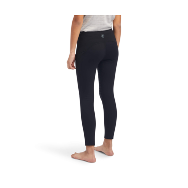 Ariat Girl's Venture Thermal Half Grip Tight - Black