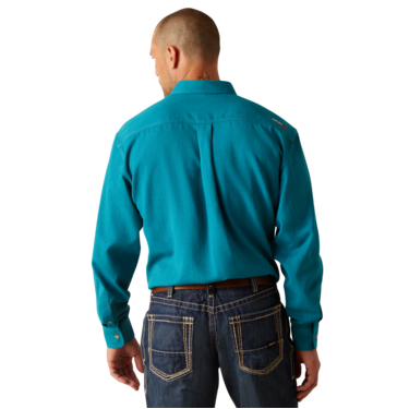 Ariat Men's FR Air Inherent Work Shirt - Aqua