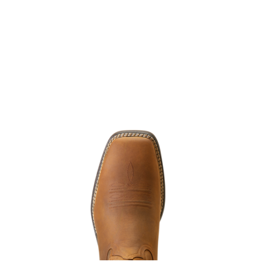 Ariat Men's Ridgeback Cowboy Boots - Oily Distressed Tan