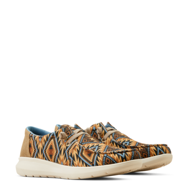 Ariat Men's Hilo Stretch Shoes - Dusty Blue Southwest