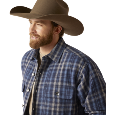 Ariat Men's Hanley Shirt Jacket - Mood Indigo