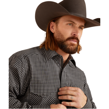 Ariat Men's Pro Neo Long Sleeve Snap Shirt - White