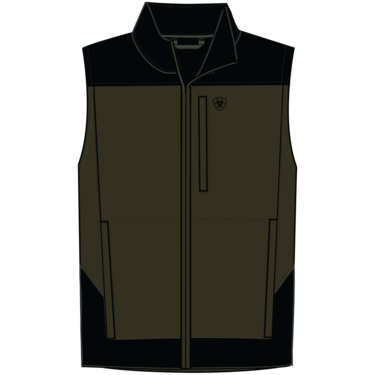 Ariat Men's Pioneer Stretch Shell Vest - Relic