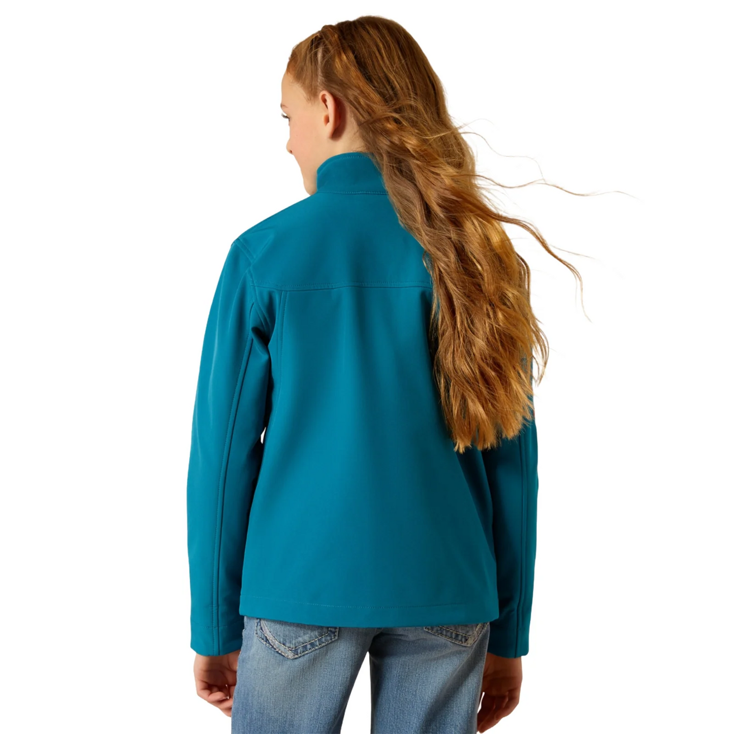 Ariat Youth New Team Softshell Jacket - Ocean Depth