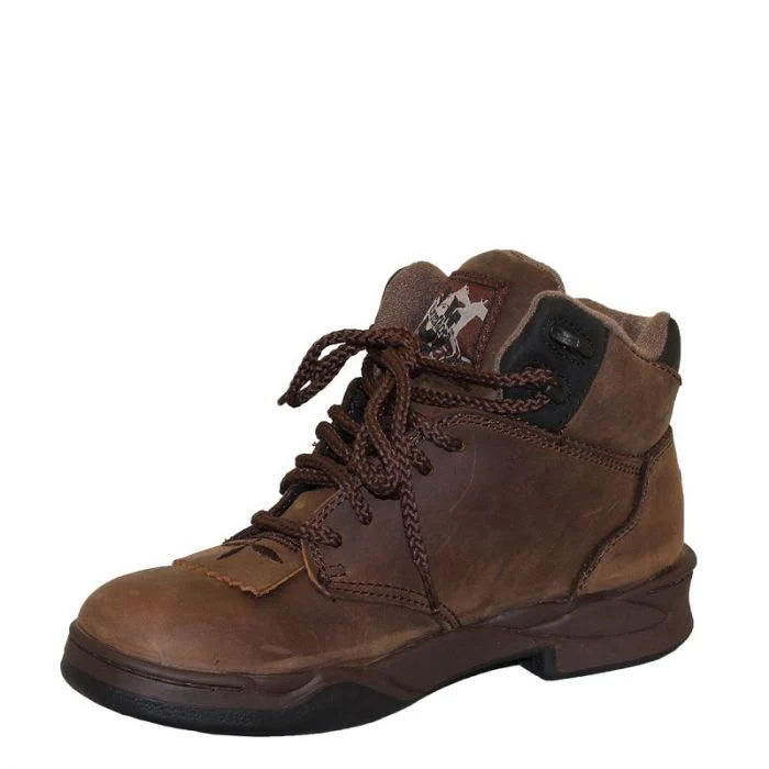 Roper Men's Lace Up Footwear- Chocolate Chip Brown