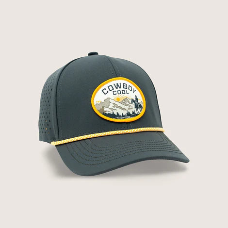 Cowboy Cool Expedition Rope Hat- Grey