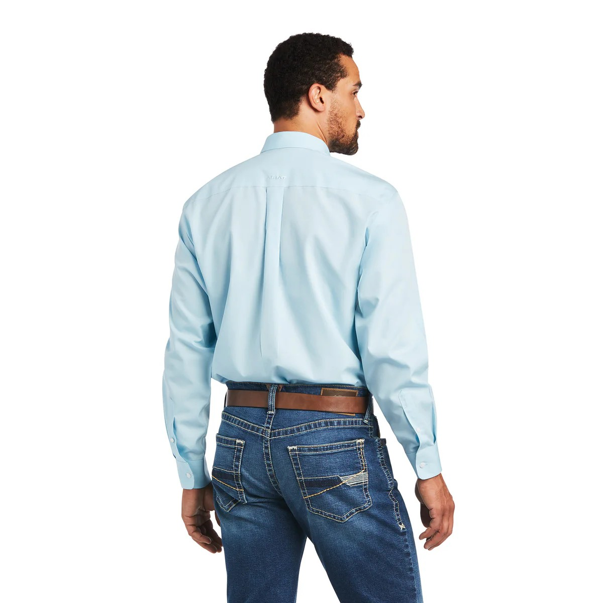 Ariat Men's WF Solid Pinpoint Oxford Classic Fit Shirt